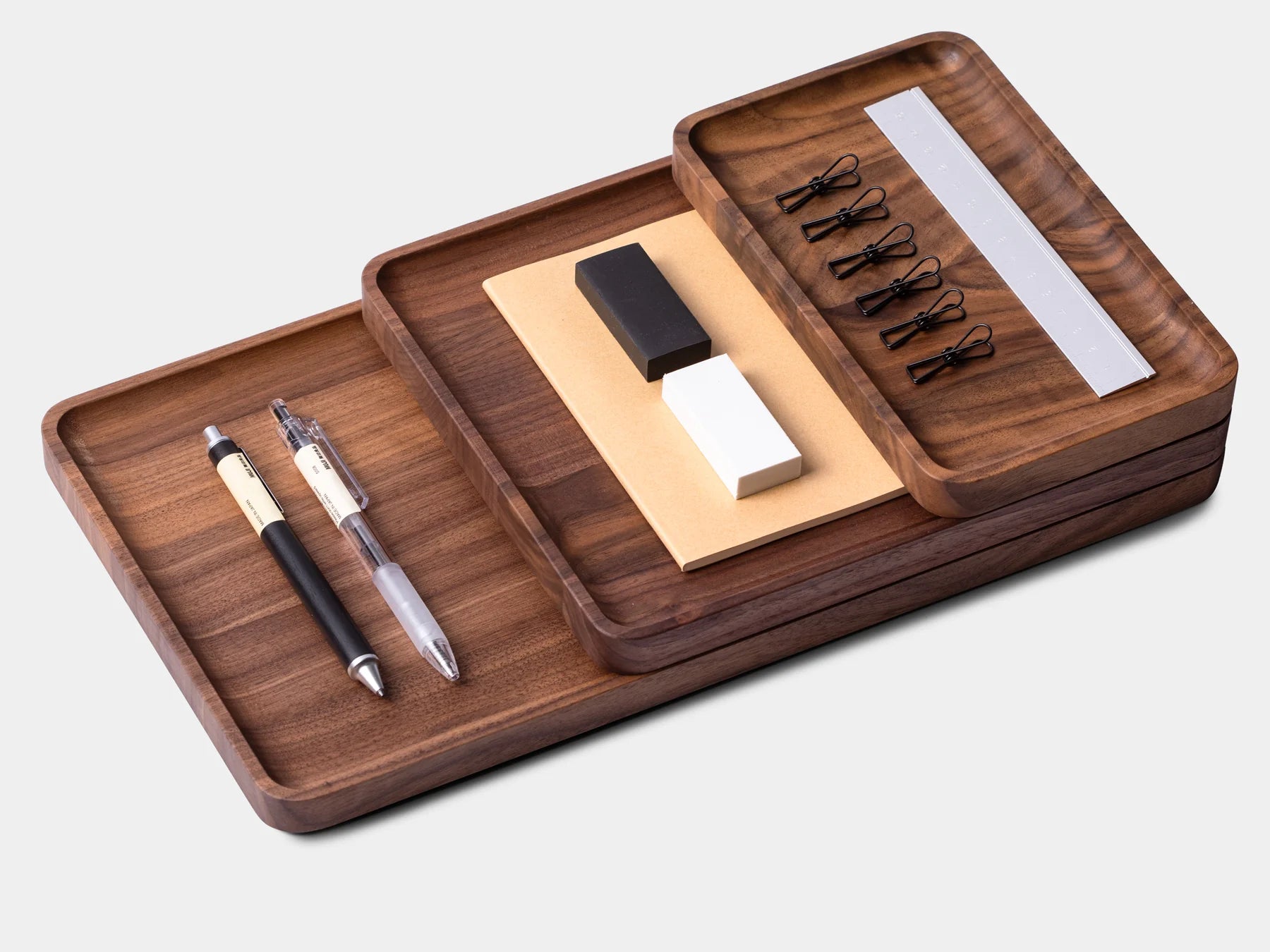 Rome Tray Bundle Walnut